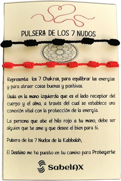 significado pulsera roja 7 nudos|Pulsera roja de 7 nudos : Significados Espirituales y。